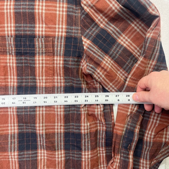 Ridgecut Toughwear Longsleeve Plaid Shirt Mens 3XL  Big Men Work wear 1756 - Picture 4 of 7